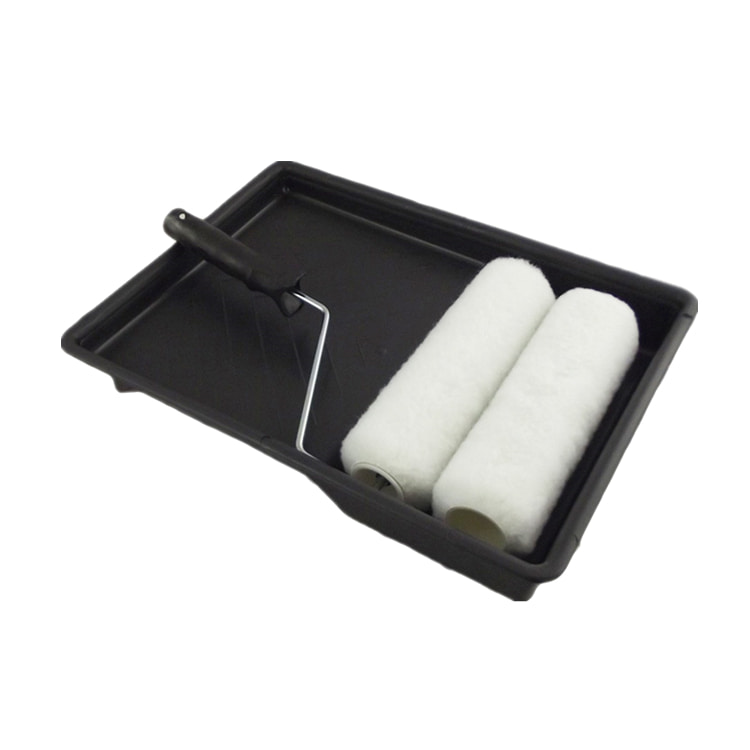 Muurschildering Gereedschappen Verfborstel Roller Tray Set DIY Mohair Roller Kit