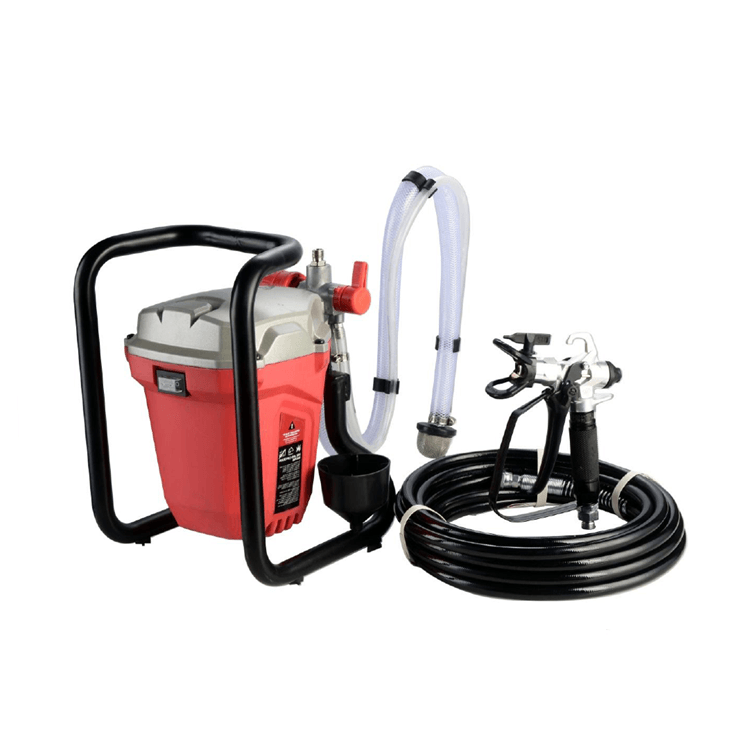 Hogedruk Airless Verfspuit 650W Power Spuitpistool 3000PSI 5/8HP voor Professionele Aannemer en DIY Schilderen